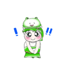 Miss. Hoshi. Love Frog..^^（個別スタンプ：11）