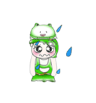 Miss. Hoshi. Love Frog..^^（個別スタンプ：12）