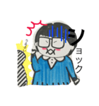 頑張れ智子さん（個別スタンプ：3）