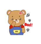 Sign Bear 1- American Sign Language Bear（個別スタンプ：1）