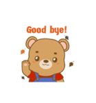 Sign Bear 1- American Sign Language Bear（個別スタンプ：5）