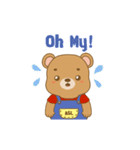 Sign Bear 1- American Sign Language Bear（個別スタンプ：15）