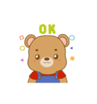 Sign Bear 1- American Sign Language Bear（個別スタンプ：16）