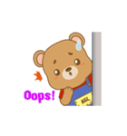 Sign Bear 1- American Sign Language Bear（個別スタンプ：17）