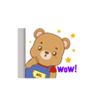 Sign Bear 1- American Sign Language Bear（個別スタンプ：22）