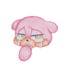 かわいい感じのクマっぽいナニカ（個別スタンプ：5）