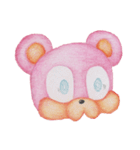 かわいい感じのクマっぽいナニカ（個別スタンプ：8）