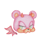 かわいい感じのクマっぽいナニカ（個別スタンプ：15）