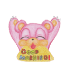 かわいい感じのクマっぽいナニカ（個別スタンプ：18）
