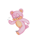 かわいい感じのクマっぽいナニカ（個別スタンプ：34）