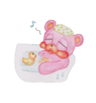 かわいい感じのクマっぽいナニカ（個別スタンプ：35）