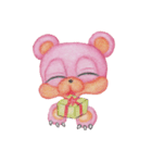 かわいい感じのクマっぽいナニカ（個別スタンプ：40）