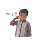 乱暴な少年（個別スタンプ：13）
