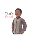 乱暴な少年（個別スタンプ：14）