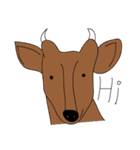Animals say something（個別スタンプ：7）