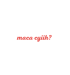 aceh comunication（個別スタンプ：1）