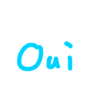 French greeting（個別スタンプ：3）