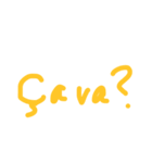 French greeting（個別スタンプ：11）