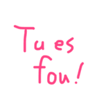 French greeting（個別スタンプ：27）