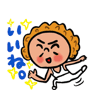 もじゃはちクン（個別スタンプ：1）