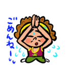もじゃはちクン（個別スタンプ：8）