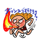 もじゃはちクン（個別スタンプ：12）