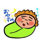 もじゃはちクン（個別スタンプ：18）