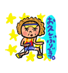 もじゃはちクン（個別スタンプ：19）