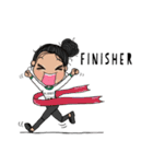 The Powerful Runners（個別スタンプ：36）