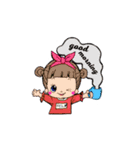 おしゃれガールズ（個別スタンプ：6）