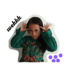 She is funny（個別スタンプ：4）