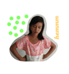 She is funny（個別スタンプ：6）