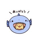 ゆるい寄生虫（個別スタンプ：6）