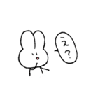 すごくうさぎっぽい。（個別スタンプ：12）