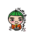 Watermelon Girl（個別スタンプ：23）