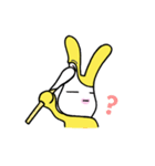 Do you want BANANA(charming rabbit)？（個別スタンプ：3）