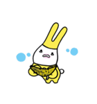Do you want BANANA(charming rabbit)？（個別スタンプ：7）