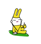Do you want BANANA(charming rabbit)？（個別スタンプ：10）