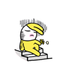 Do you want BANANA(charming rabbit)？（個別スタンプ：13）
