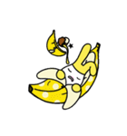 Do you want BANANA(charming rabbit)？（個別スタンプ：23）