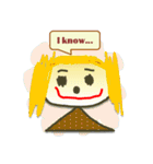 Art Kids - English Sticker（個別スタンプ：5）