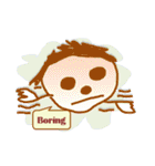 Art Kids - English Sticker（個別スタンプ：13）