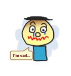Art Kids - English Sticker（個別スタンプ：14）