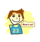 Art Kids - English Sticker（個別スタンプ：22）