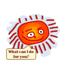Art Kids - English Sticker（個別スタンプ：25）
