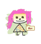 Art Kids - English Sticker（個別スタンプ：28）