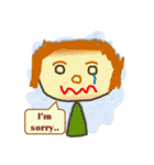 Art Kids - English Sticker（個別スタンプ：30）