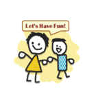 Art Kids - English Sticker（個別スタンプ：33）