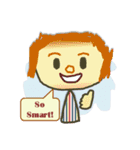 Art Kids - English Sticker（個別スタンプ：35）