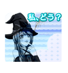 ラブリーハロウィンビーチサイドんご（個別スタンプ：17）